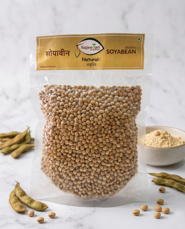 Sajeevan Natural Soyabean - Premium Quality Soya for Healthy, Plant-Based Nutrition